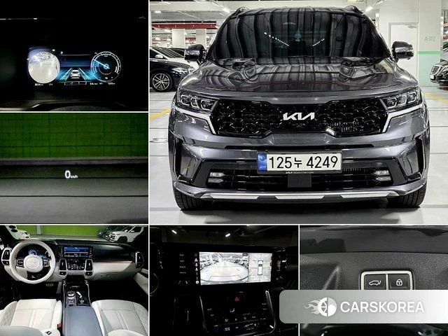 Kia Sorento 4th Generation 2023 Серый из Кореи