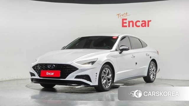Hyundai Sonata (DN8) 2021 Белый из Кореи