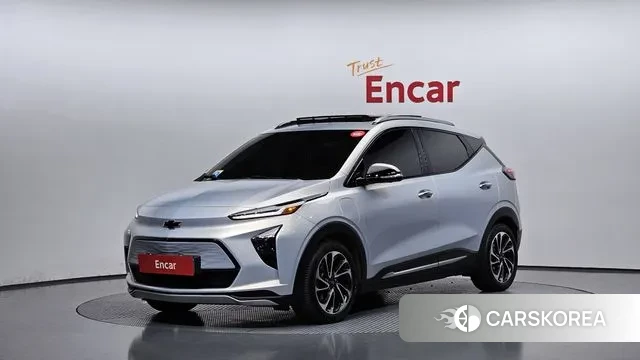 Chevrolet (GM Daewoo) Bolt EUV 2022 Серебристо-серый из Кореи