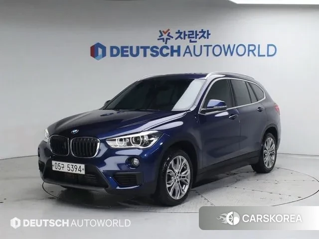 BMW X1 (F48) 2018 Синий из Кореи