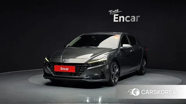 Hyundai Avante (CN7) 2021 Серый из Кореи