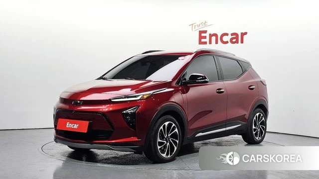 Chevrolet (GM Daewoo) Bolt EUV 2022 Красный из Кореи