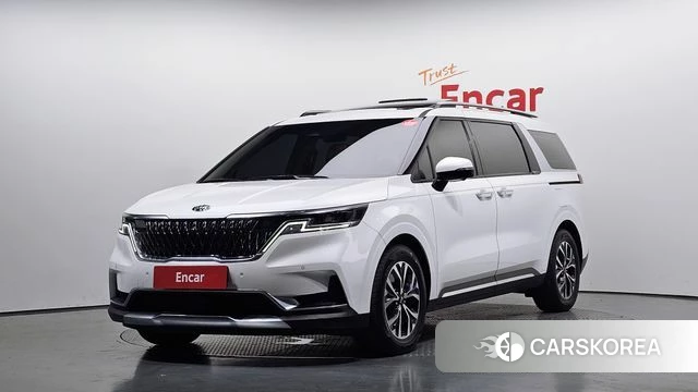 Kia Carnival 4th generation 2021 Белый из Кореи