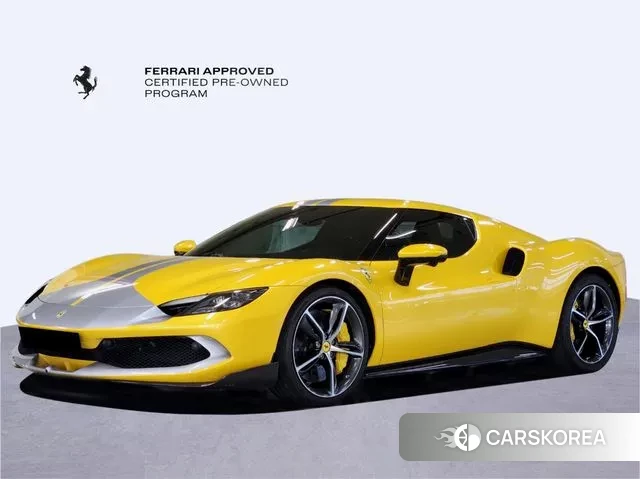 Ferrari 296 GTB 2023 Желтый из Кореи