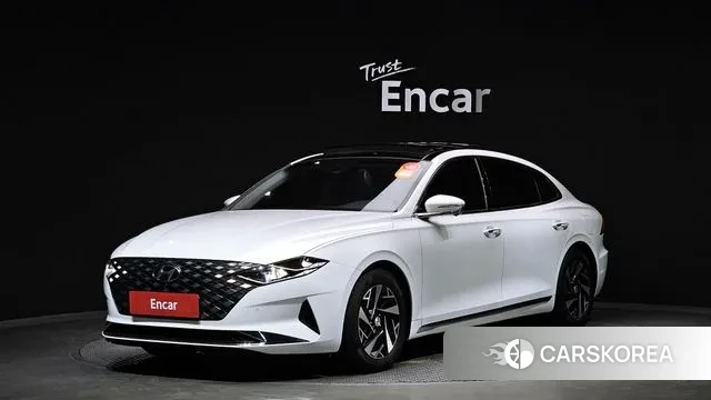 Hyundai The New Grandeur IG Hybrid 2020 Белый из Кореи