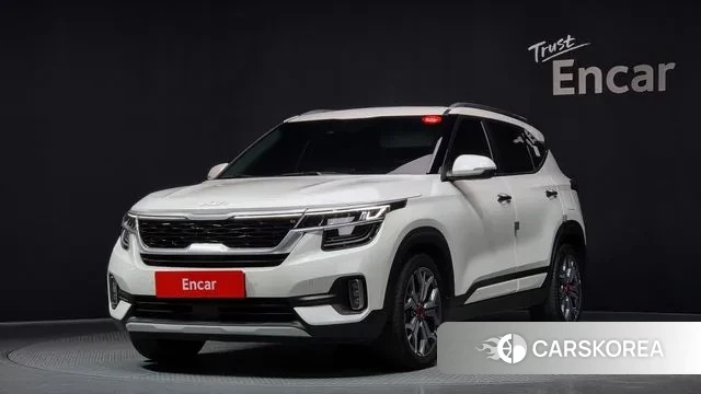 Kia Seltos 2022 Белый из Кореи