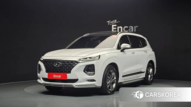 Hyundai Santa Fe TM 2018 Белый из Кореи