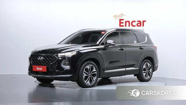 Hyundai Santa Fe TM 2018 Черный из Кореи
