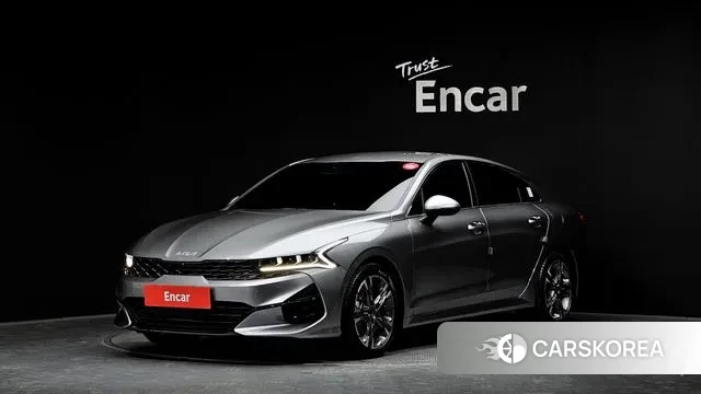 Kia K5 3rd generation 2021 Серебристо-серый из Кореи