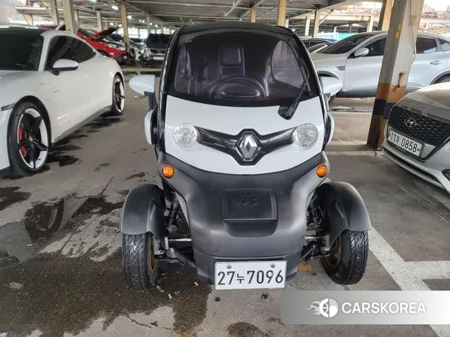 Renault Korea (Samsung) Twizy 2019 Белый двухцветный из Кореи