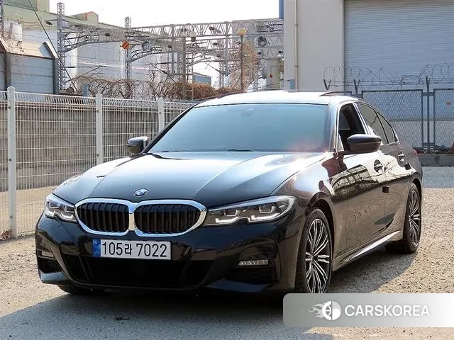 BMW 3 Series (G20) 2022 Черный из Кореи