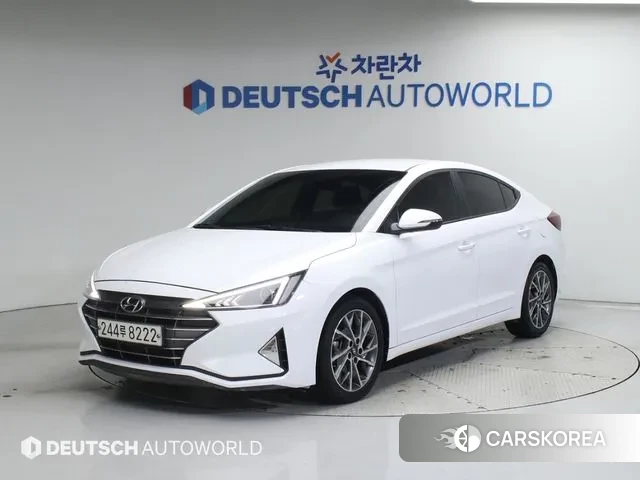 Hyundai The New Avante AD 2020 Белый из Кореи