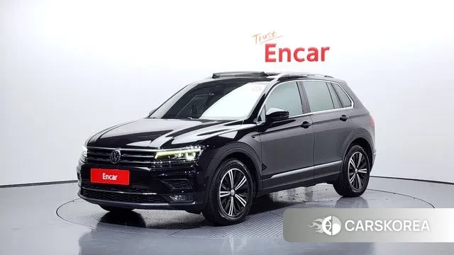Volkswagen Tiguan second Generation 2019 Черный из Кореи