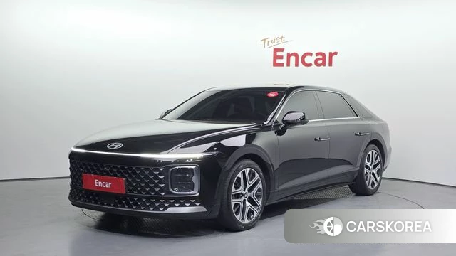Hyundai Grandeur Hybrid (GN7) 2024 Черный из Кореи