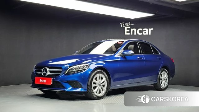 Mercedes-Benz C-Class W205 2019 Синий из Кореи