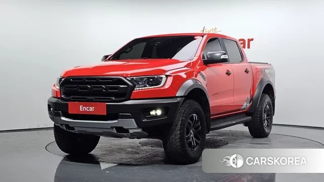 Ford Ranger 3rd Generation 2022 Красный из Кореи