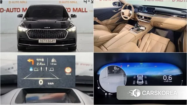 Kia The New K9 2nd generation 2022 Черный из Кореи