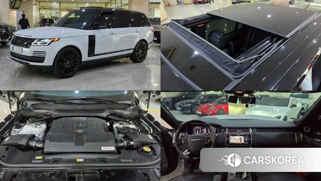 Land Rover Range Rover 4th Generation 2019 Белый из Кореи