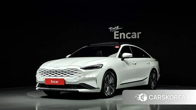 Kia K8 Hybrid 2022 Белый из Кореи