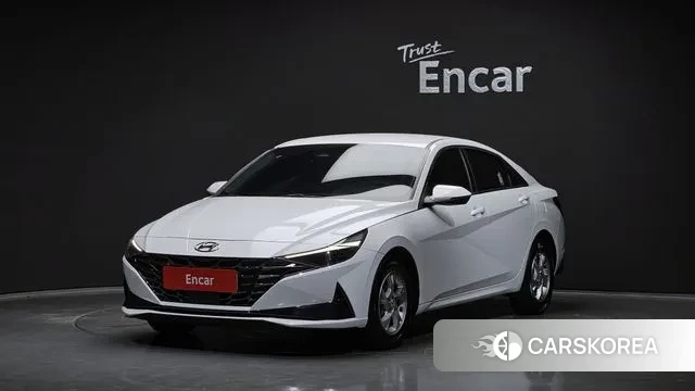 Hyundai Avante (CN7) 2020 Белый из Кореи