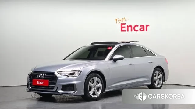 Audi A6 (C8) 2021 Серебряный из Кореи