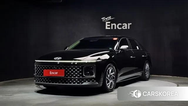 Hyundai Grandeur (GN7) 2023 Черный из Кореи