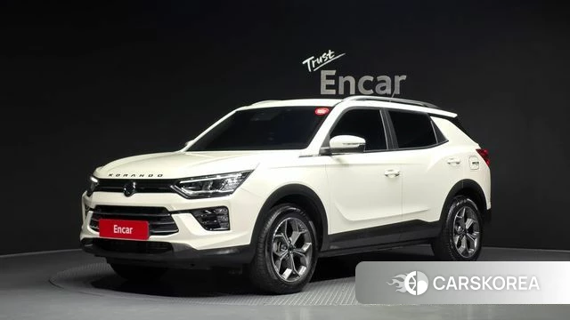 Ssangyong Beautiful Korando 2020 Жемчужный цвет из Кореи