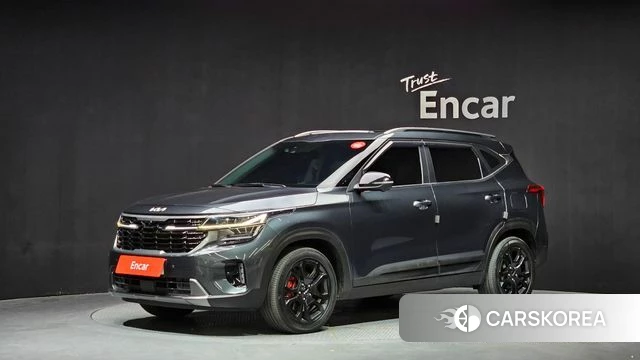 Kia The New Seltos 2023 Серый из Кореи