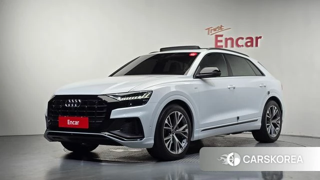 Audi Q8 (4M) 2022 Белый из Кореи