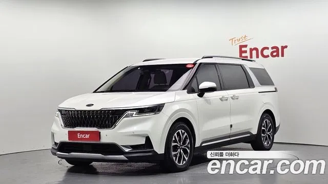 Kia Carnival 4th generation 2021 Белый из Кореи