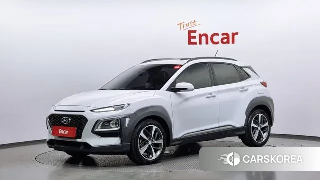 Hyundai Kona 2018 Белый из Кореи