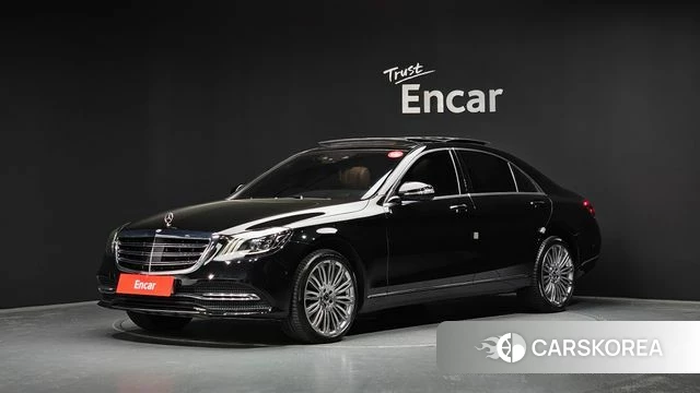 Mercedes-Benz S-Class W222 2018 Черный из Кореи
