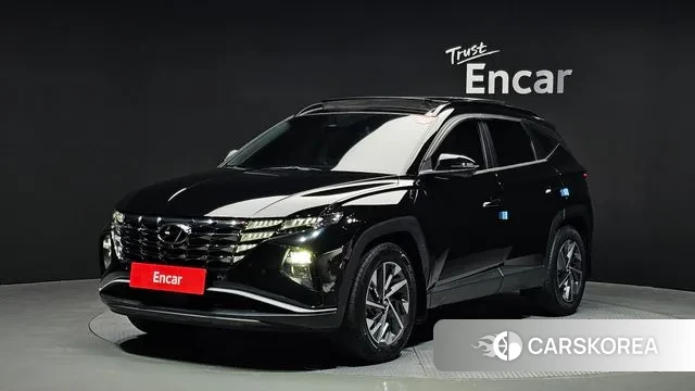 Hyundai Tucson Hybrid (NX4) 2020 Черный из Кореи