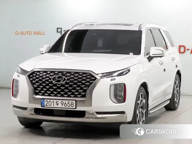 Hyundai Palisade 2021 Белый из Кореи