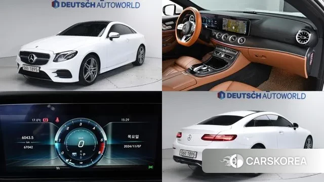 Mercedes-Benz E-Class W213 2018 Белый из Кореи