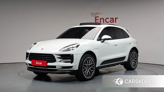 Porsche Macan 2021 Белый из Кореи
