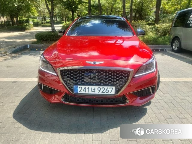Genesis G80 2018 Красный из Кореи