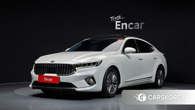 Kia K7 Premier Hybrid 2019 Белый из Кореи