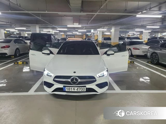 Mercedes-Benz CLA-Class C118 2023 Белый из Кореи
