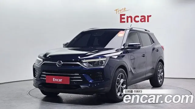 Ssangyong Beautiful Korando 2020 Синий из Кореи