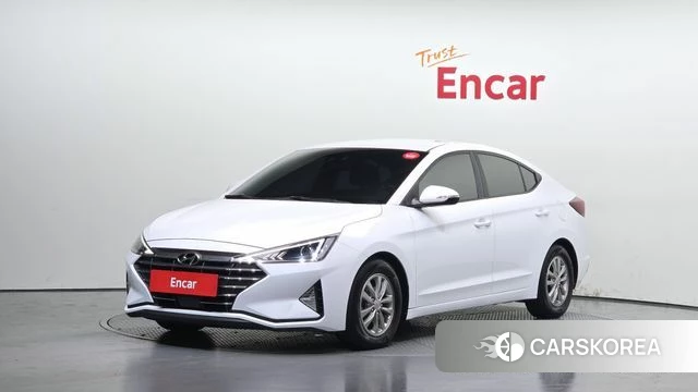 Hyundai The New Avante AD 2019 Белый из Кореи