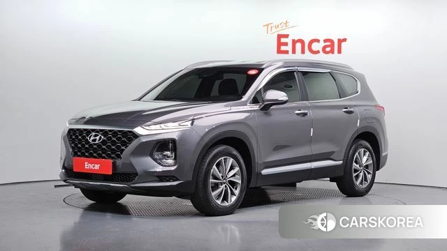 Hyundai Santa Fe TM 2020 Серый из Кореи