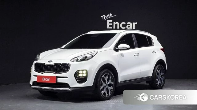 Kia Sportage 4th Generation 2018 Белый из Кореи