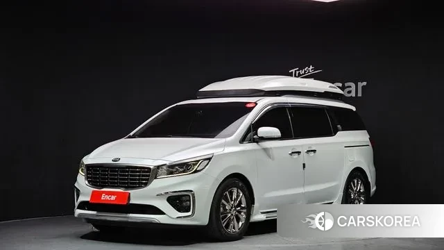 Kia The New Carnival 2018 Белый из Кореи