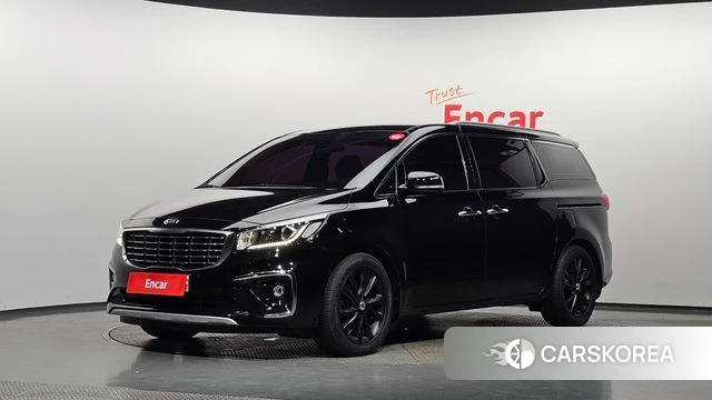Kia The New Carnival 2018 Черный из Кореи