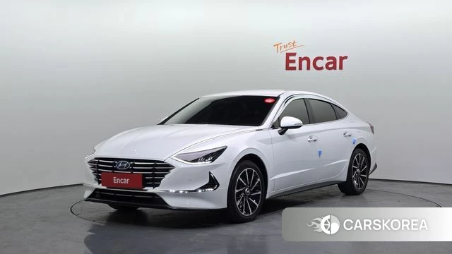 Hyundai Sonata (DN8) 2019 Белый из Кореи
