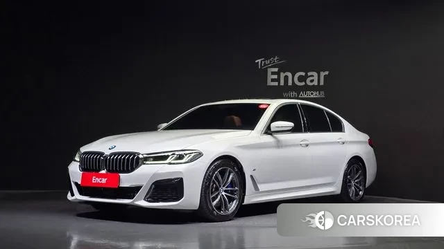 BMW 5 Series (G30) 2022 Белый из Кореи
