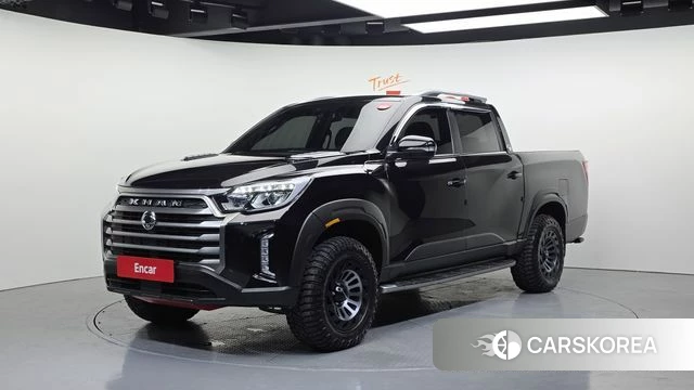 Ssangyong The New Rexton Sports Cannes 2022 Черный из Кореи