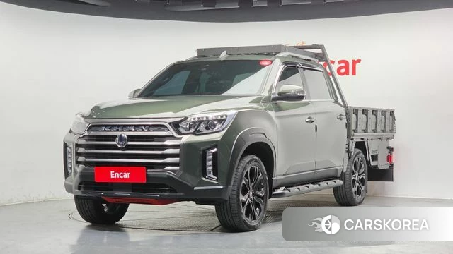 Ssangyong The New Rexton Sports Cannes 2021 Зеленый из Кореи