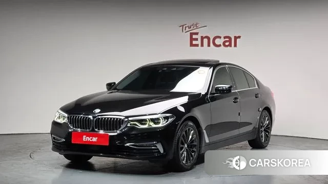 BMW 5 Series (G30) 2019 Черный из Кореи